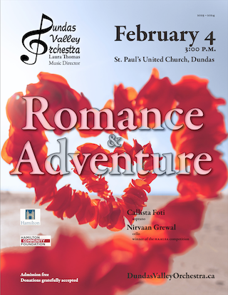 Romance and Adventure concert poster