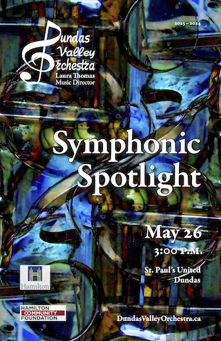 Symphonic Spotlight concert poster