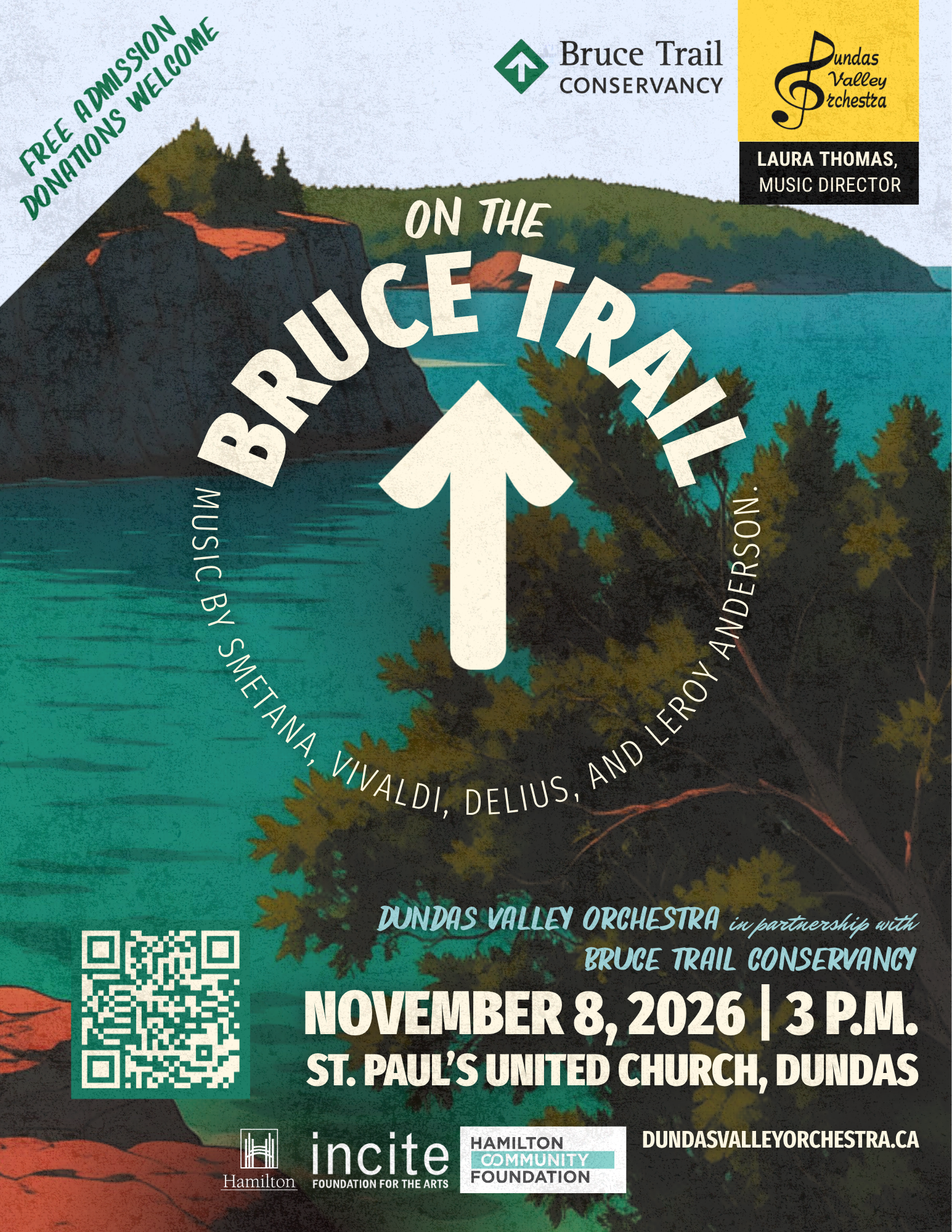 On the Bruce Trail concert poster
